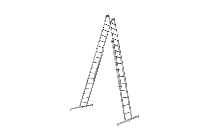 Escada de alumínio Dupla Esticável